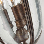 Außen-Sockelleuchte English Bridle (bronzefarben) 3x - Elstead Lighting