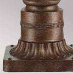Außen-Sockelleuchte English Bridle (bronzefarben) 3x - Elstead Lighting