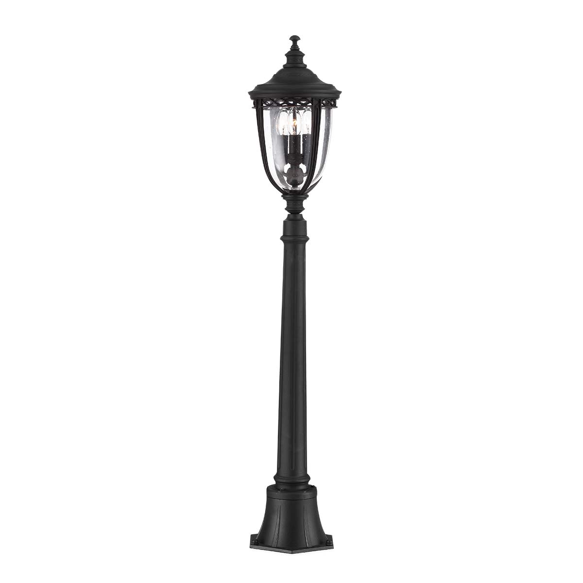 Außen-Stehleuchte English Bridle (schwarz) 3x - Elstead Lighting