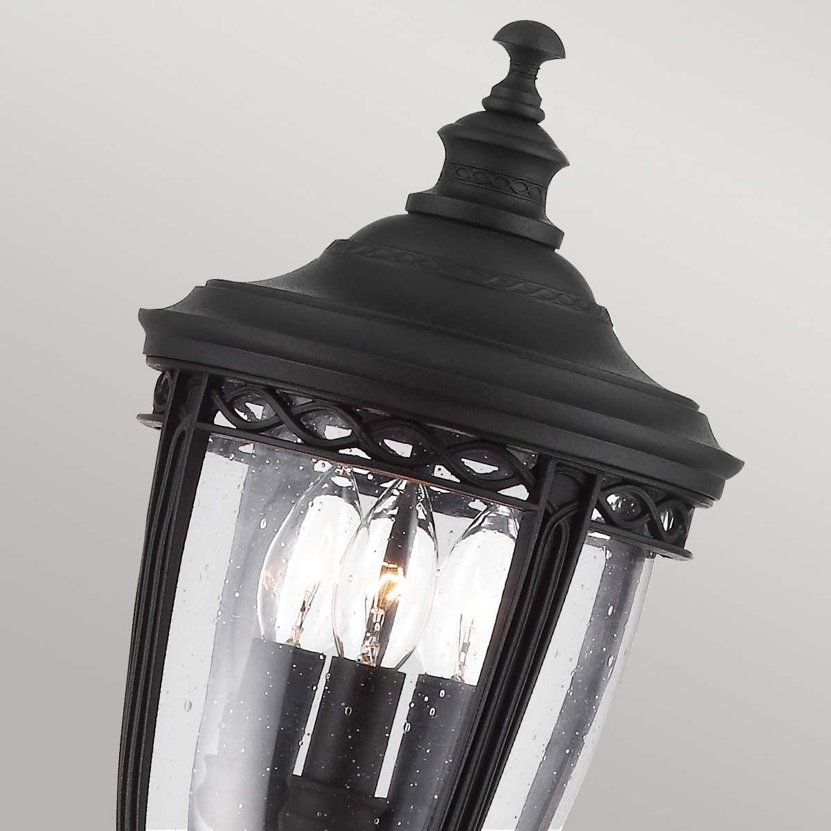 Außen-Stehleuchte English Bridle (schwarz) 3x - Elstead Lighting