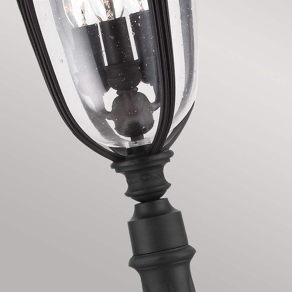 Außen-Stehleuchte English Bridle (schwarz) 3x - Elstead Lighting