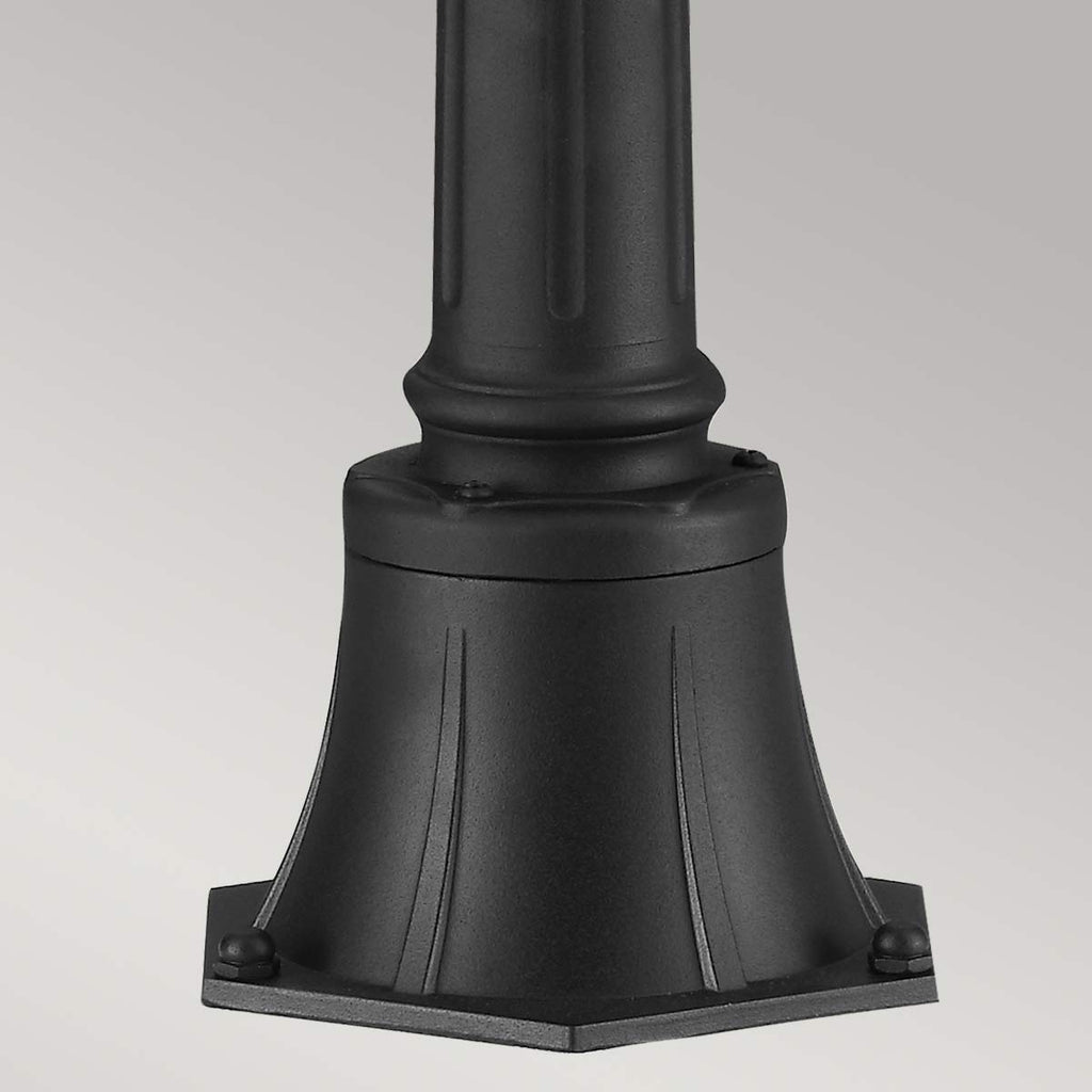 Außen-Stehleuchte English Bridle (schwarz) 3x - Elstead Lighting