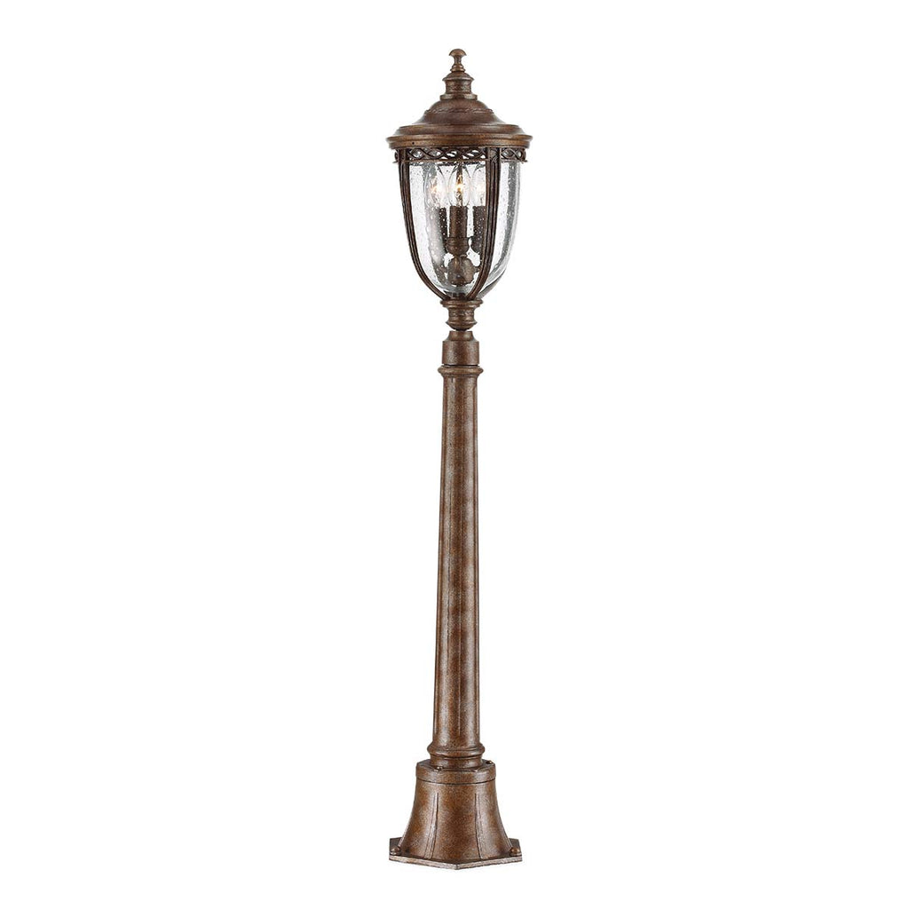 Außen-Stehleuchte English Bridle (bronzefarben) 3x - Elstead Lighting