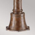 Außen-Stehleuchte English Bridle (bronzefarben) 3x - Elstead Lighting