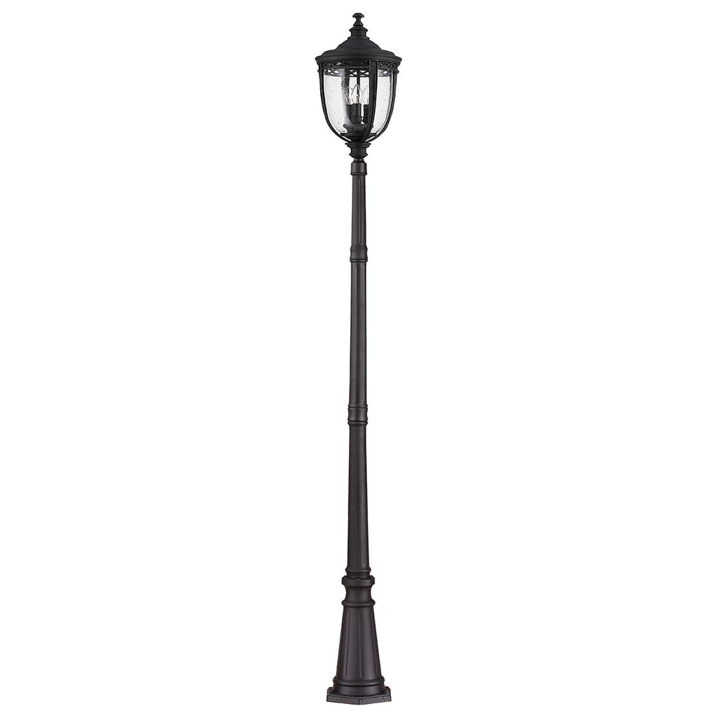 Außen-Stehleuchte English Bridle (schwarz) 3x - Elstead Lighting