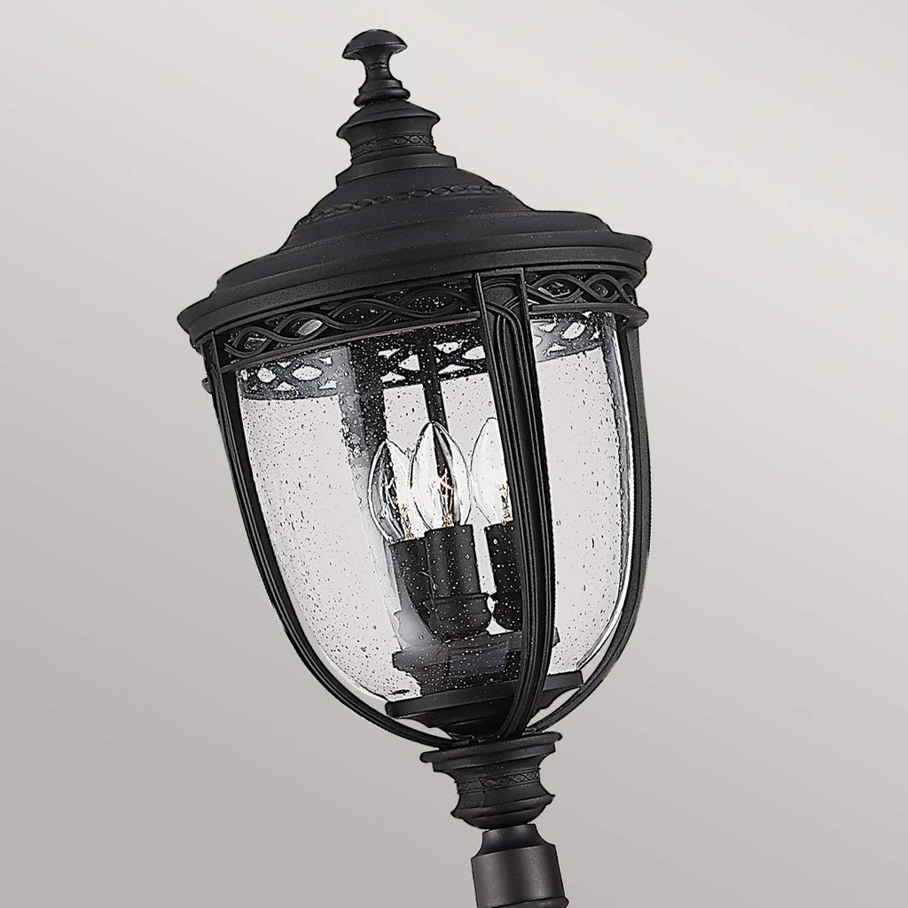 Außen-Stehleuchte English Bridle (schwarz) 3x - Elstead Lighting