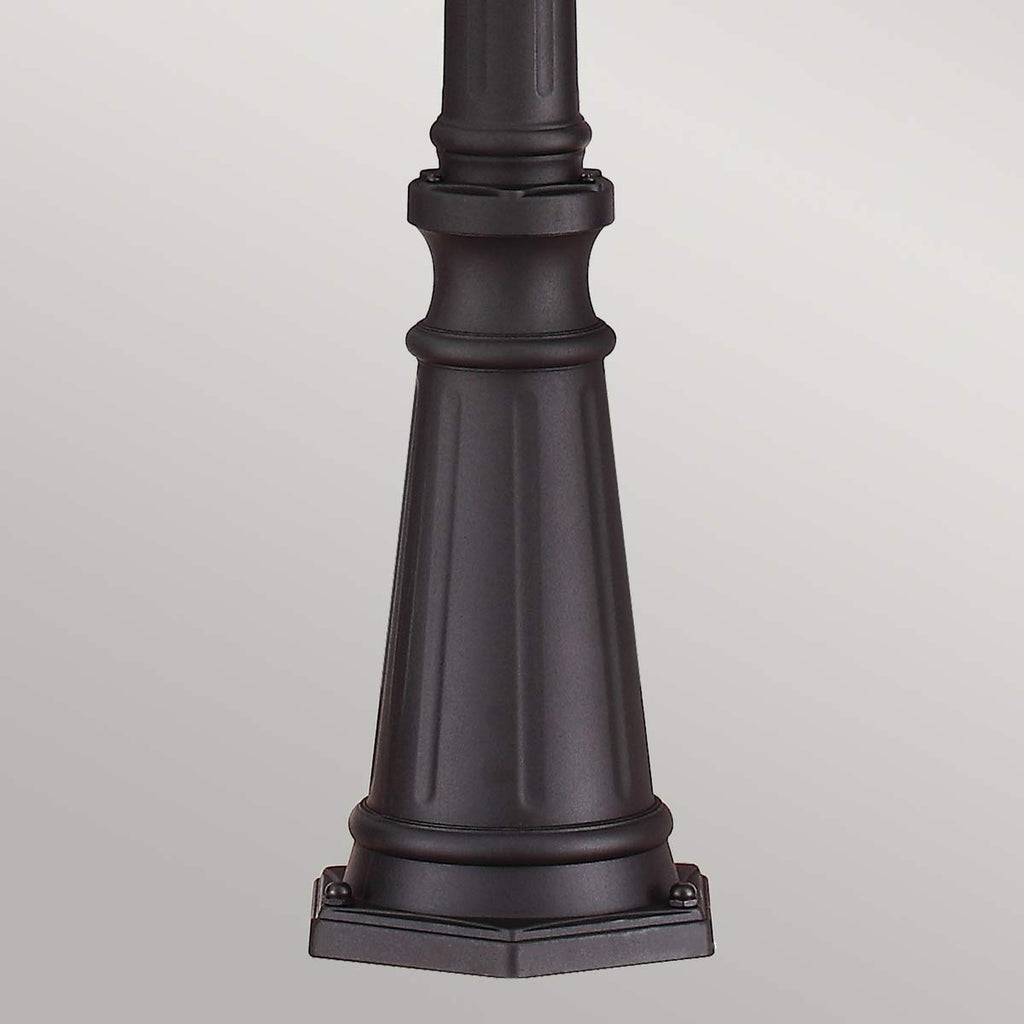 Außen-Stehleuchte English Bridle (schwarz) 3x - Elstead Lighting