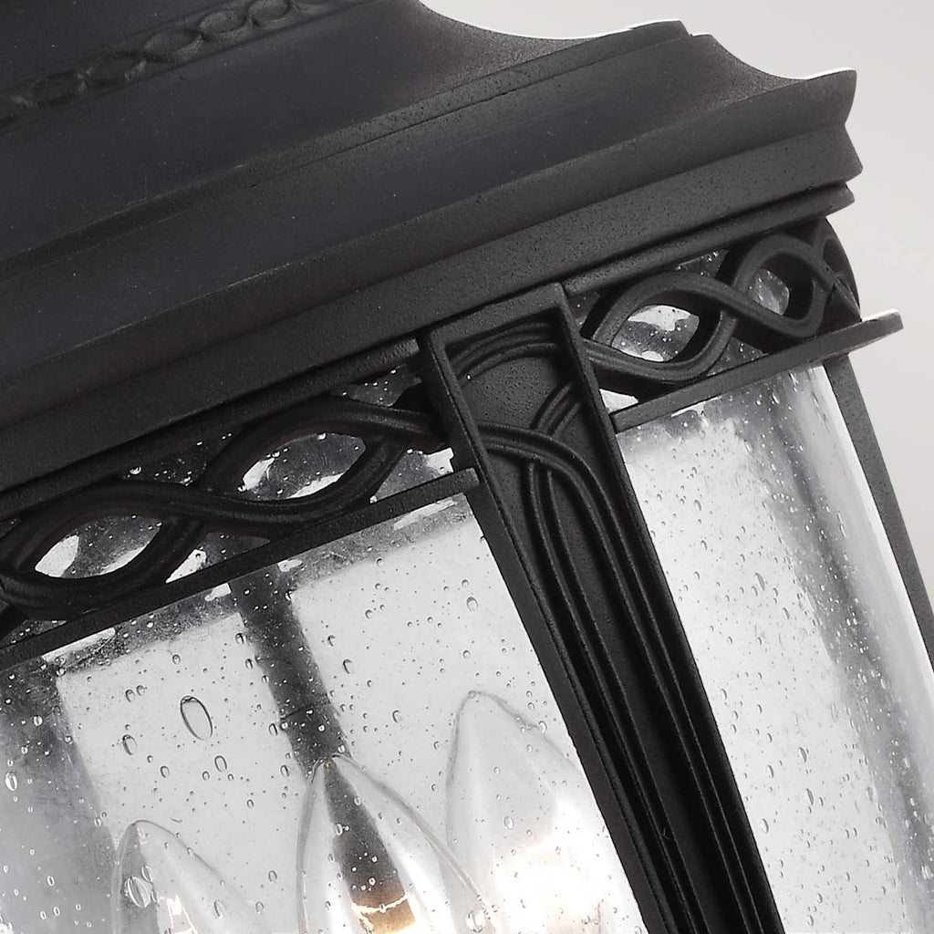 Außen-Pendelleuchte English Bridle (schwarz) 3x - Elstead Lighting