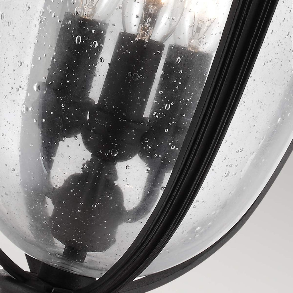 Außen-Pendelleuchte English Bridle (schwarz) 3x - Elstead Lighting