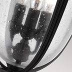 Außen-Pendelleuchte English Bridle (schwarz) 3x - Elstead Lighting