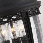 Außen-Pendelleuchte English Bridle (schwarz) 3x - Elstead Lighting