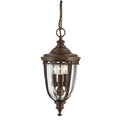 Außen-Pendelleuchte English Bridle (bronzefarben) 3x - Elstead Lighting
