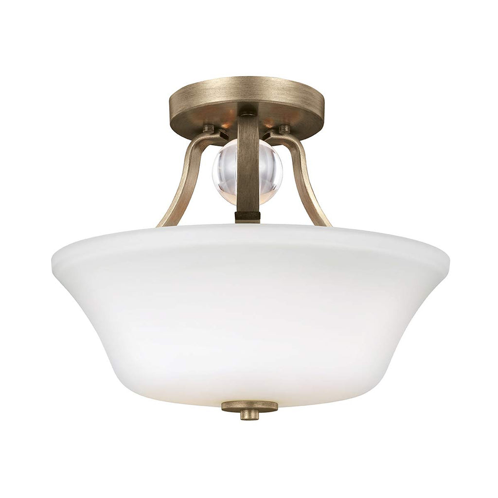 Deckenleuchte Evington (goldfarben) 2x - Elstead Lighting