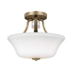 Deckenleuchte Evington (goldfarben) 2x - Elstead Lighting