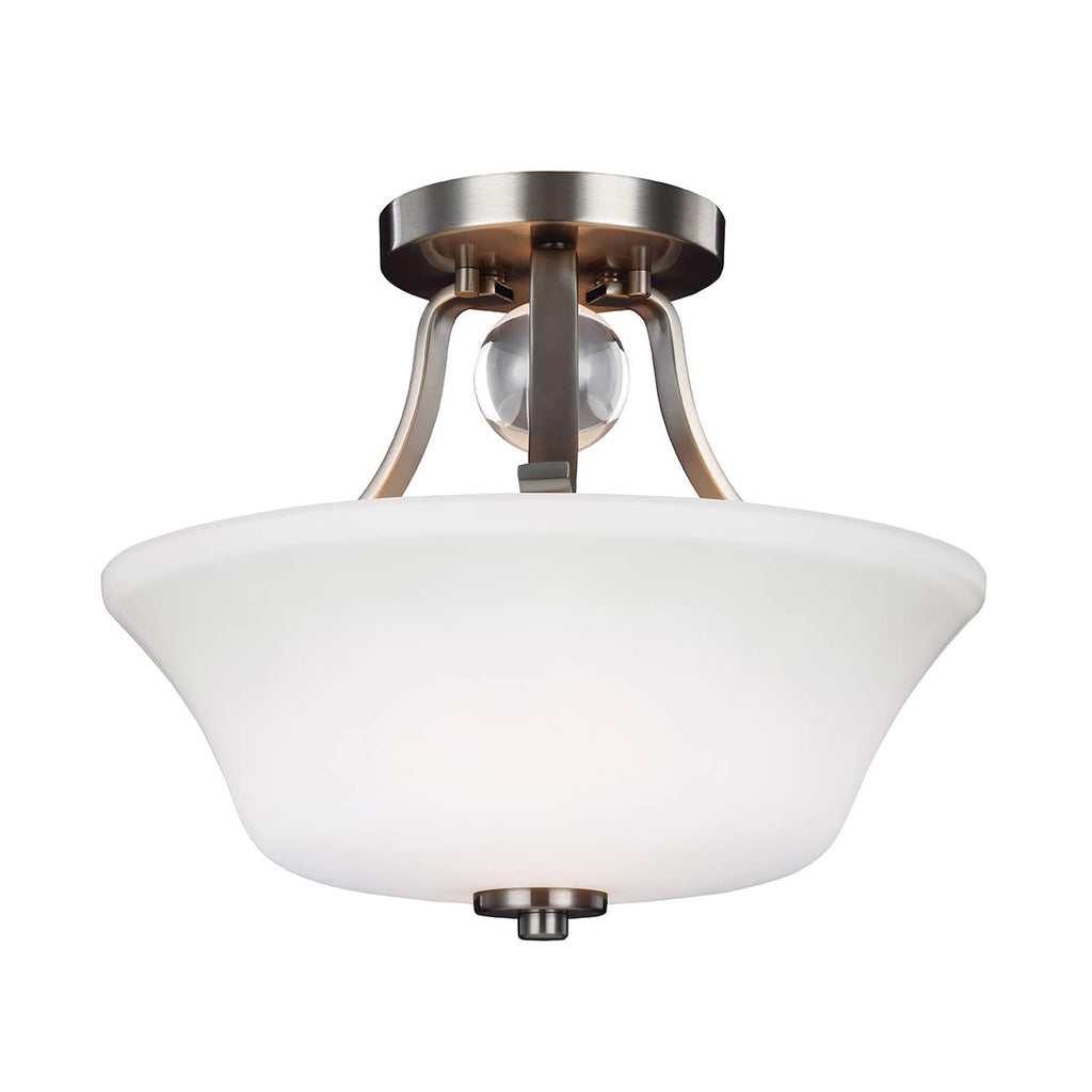 Deckenleuchte Evington (Nickel) 2x - Elstead Lighting