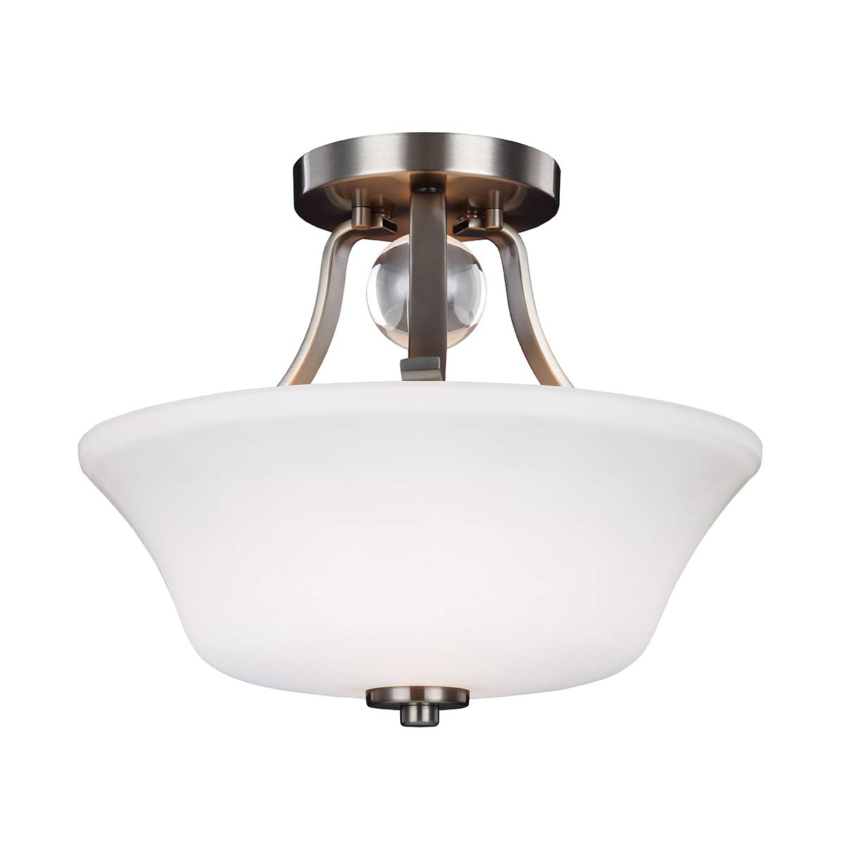 Deckenleuchte Evington (Nickel) 2x - Elstead Lighting