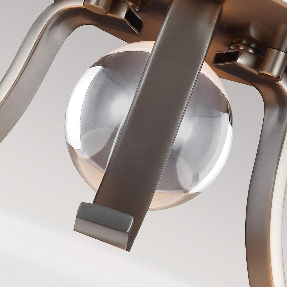 Deckenleuchte Evington (Nickel) 2x - Elstead Lighting