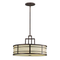 Pendelleuchte Fusion (bronzefarben) 3x - Elstead Lighting