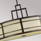 Pendelleuchte Fusion (bronzefarben) 3x - Elstead Lighting