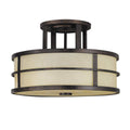 Deckenleuchte Fusion (bronzefarben) 3x - Elstead Lighting