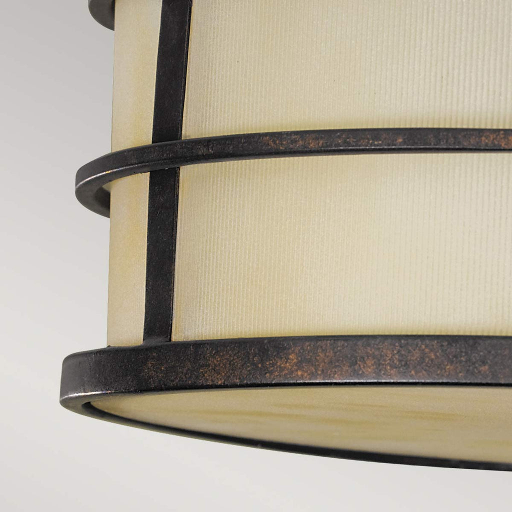 Deckenleuchte Fusion (bronzefarben) 3x - Elstead Lighting