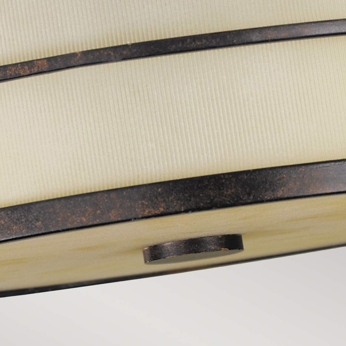 Deckenleuchte Fusion (bronzefarben) 3x - Elstead Lighting