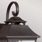 Außen-Wandleuchte Galena (dunkelbraune mit nahezu schwarzer Anmutung) 1x - Elstead Lighting