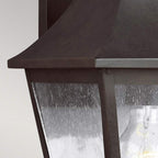 Außen-Wandleuchte Galena (dunkelbraune mit nahezu schwarzer Anmutung) 1x - Elstead Lighting