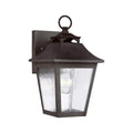 Außen-Wandleuchte Galena (dunkelbraune mit nahezu schwarzer Anmutung) 1x - Elstead Lighting