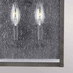 Außen-Wandleuchte Galena (dunkelbraune mit nahezu schwarzer Anmutung) 2x - Elstead Lighting