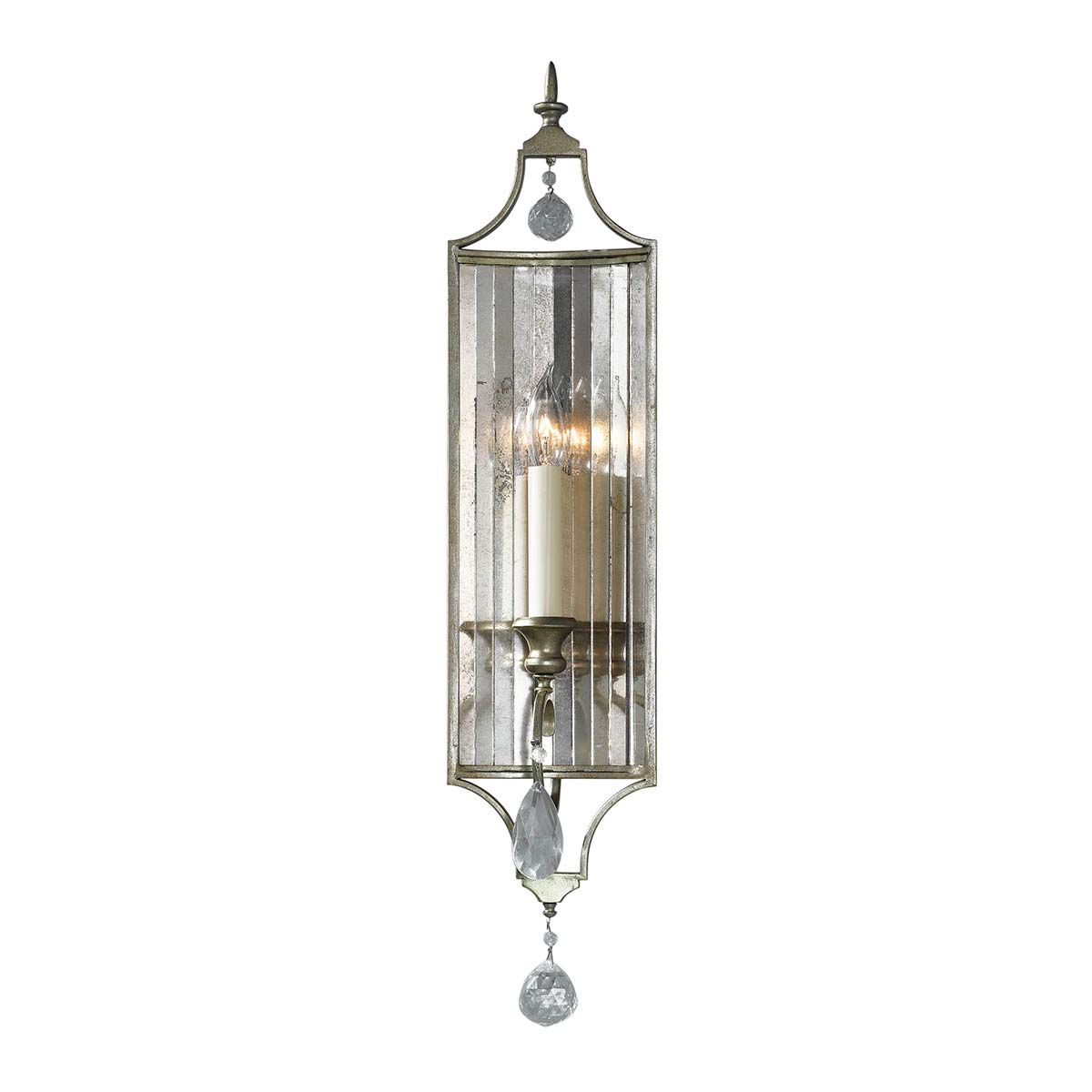 Wandleuchte Gianna (Chalk Washed/Beachwood) 1x - Elstead Lighting