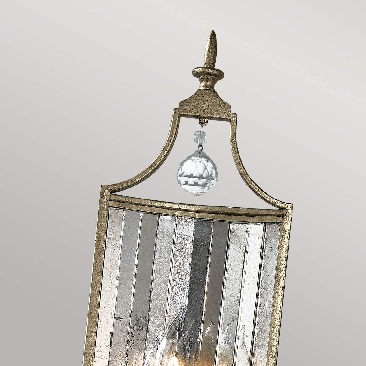 Wandleuchte Gianna (Chalk Washed/Beachwood) 1x - Elstead Lighting