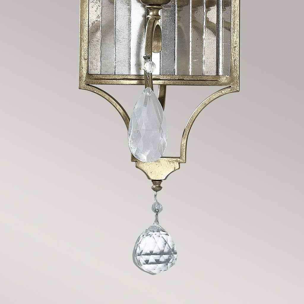 Wandleuchte Gianna (Chalk Washed/Beachwood) 1x - Elstead Lighting