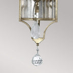 Wandleuchte Gianna (Chalk Washed/Beachwood) 1x - Elstead Lighting