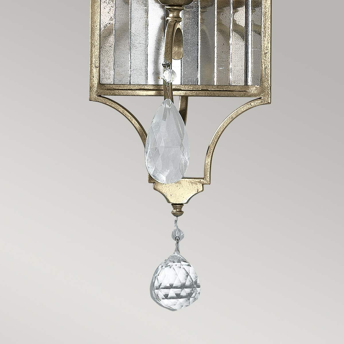 Wandleuchte Gianna (Chalk Washed/Beachwood) 1x - Elstead Lighting