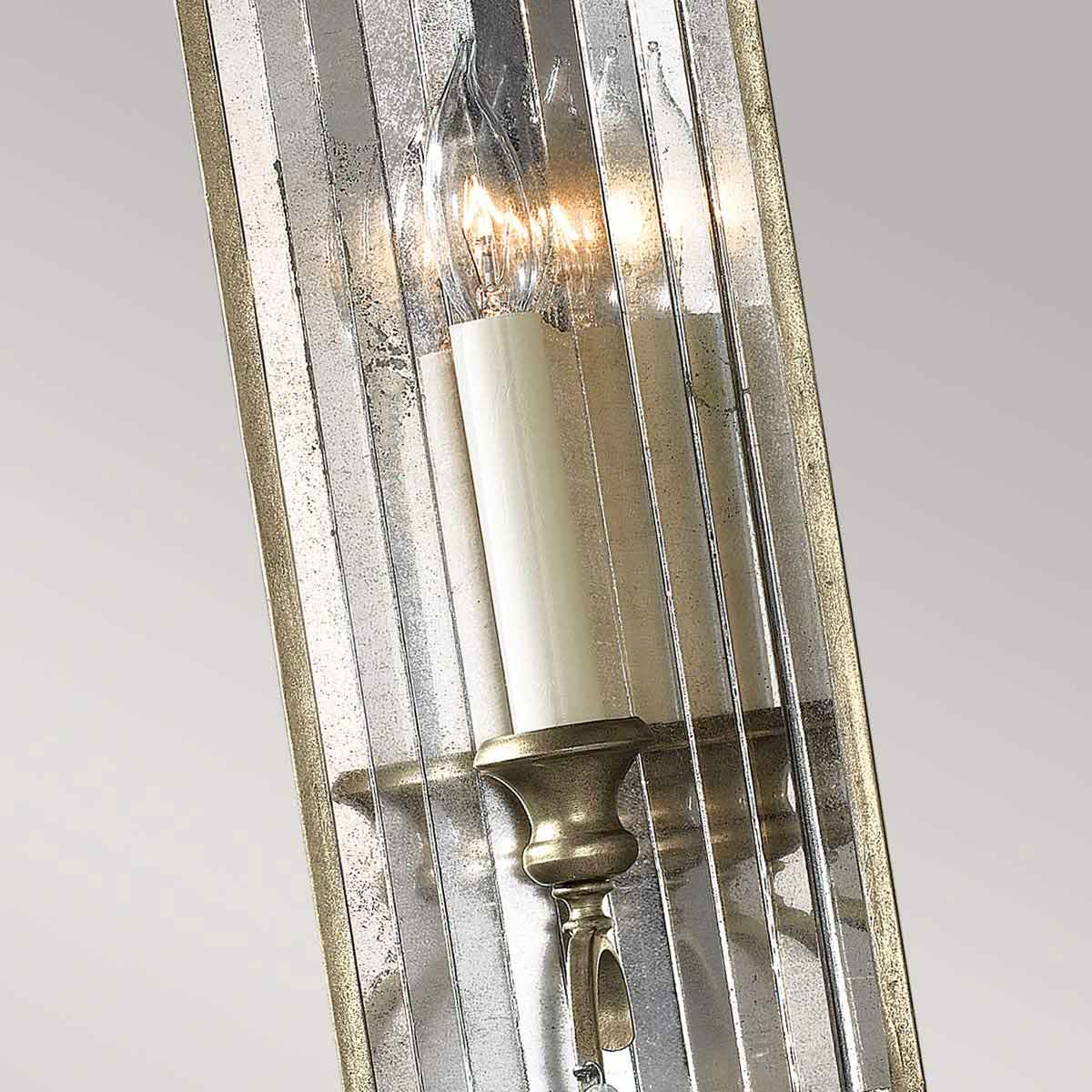 Wandleuchte Gianna (Chalk Washed/Beachwood) 1x - Elstead Lighting