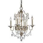 Pendelleuchte Gianna (silberfarben) 4x - Elstead Lighting