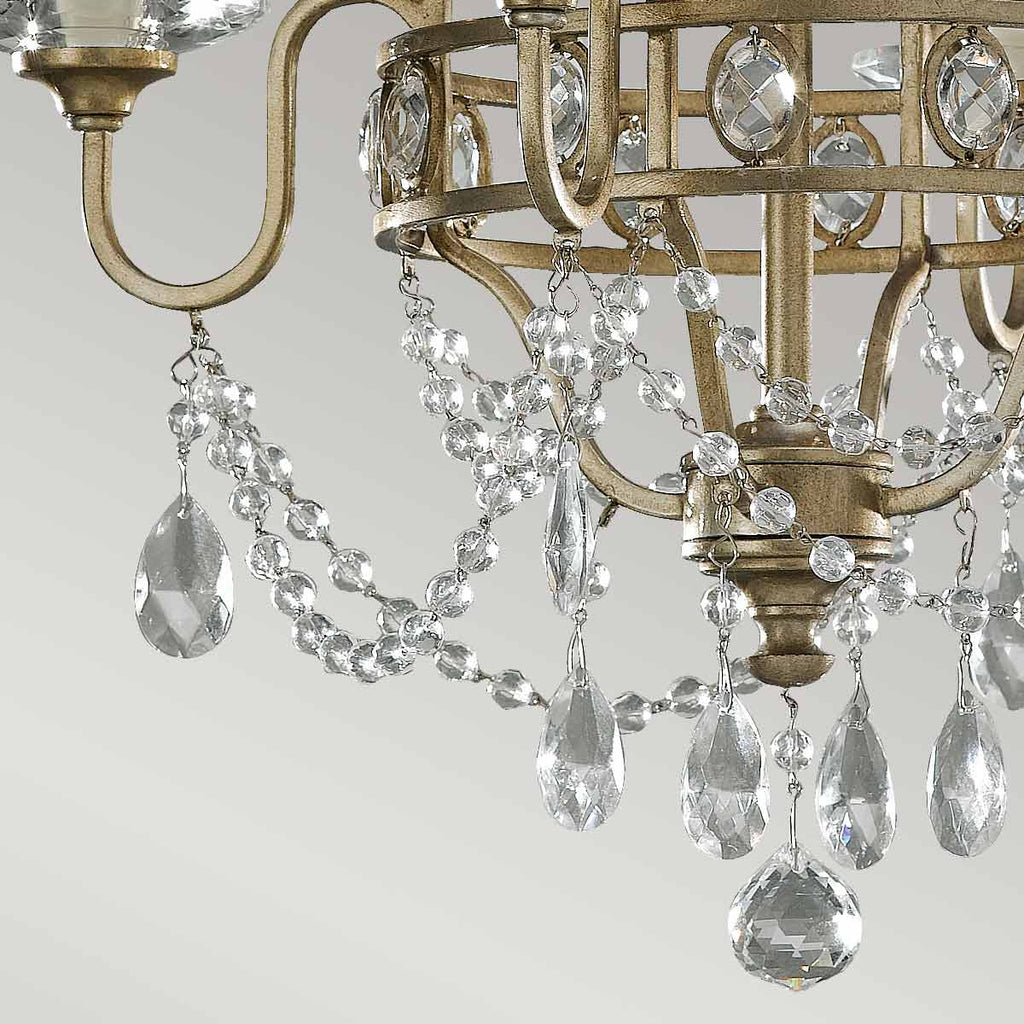 Pendelleuchte Gianna (silberfarben) 4x - Elstead Lighting