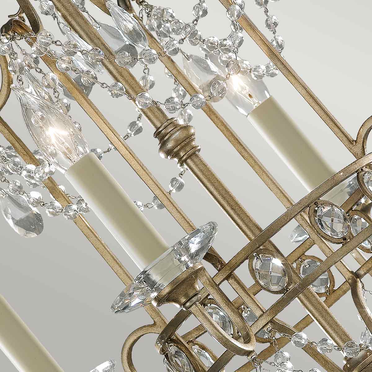 Pendelleuchte Gianna (silberfarben) 4x - Elstead Lighting