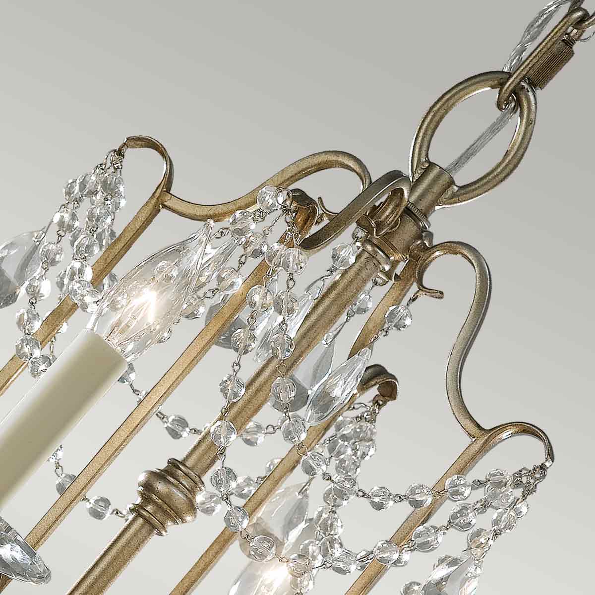 Pendelleuchte Gianna (silberfarben) 4x - Elstead Lighting