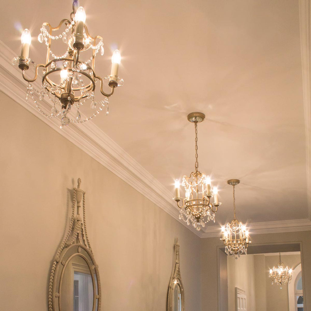 Pendelleuchte Gianna (silberfarben) 4x - Elstead Lighting