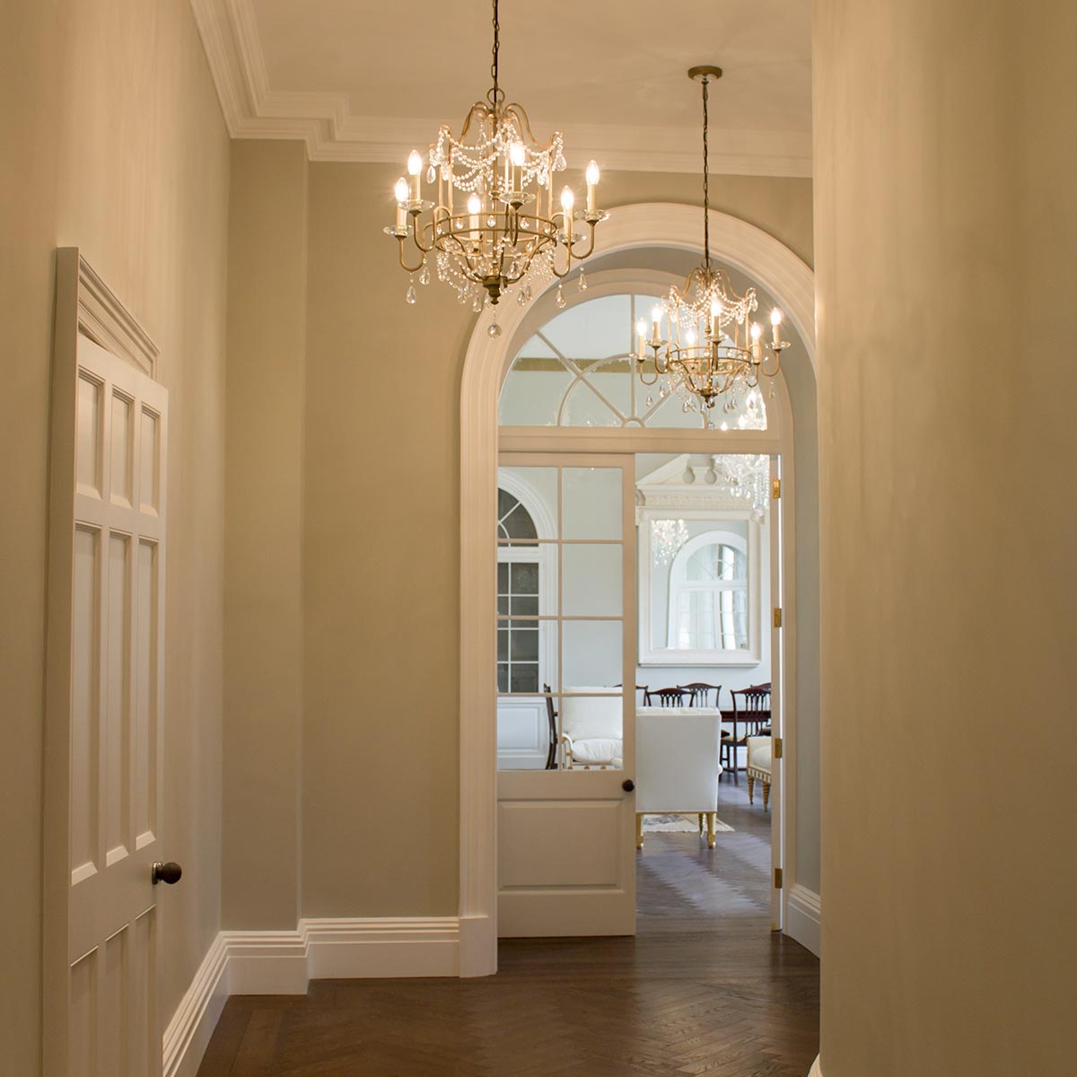 Pendelleuchte Gianna (silberfarben) 4x - Elstead Lighting