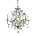 Pendelleuchte Gianna (silberfarben) 6x - Elstead Lighting