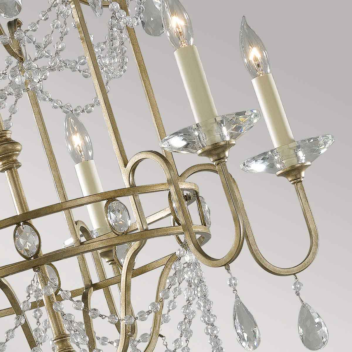 Pendelleuchte Gianna (silberfarben) 6x - Elstead Lighting