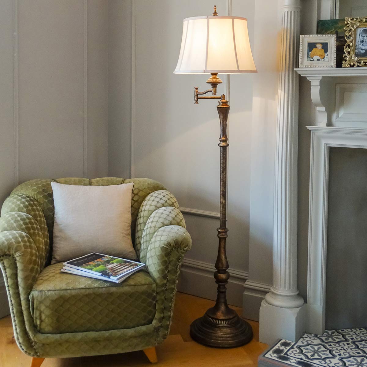 Stehleuchte Gibson (bronzefarben) 1x - Elstead Lighting