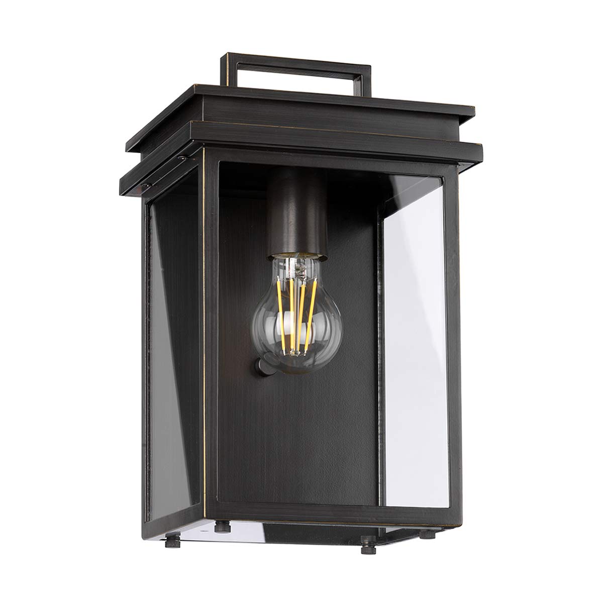 Außen-Wandleuchte Glenview (bronzefarben) 1x - Elstead Lighting