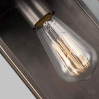Außen-Wandleuchte Glenview (bronzefarben) 1x - Elstead Lighting