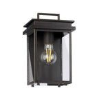 Außen-Wandleuchte Glenview (bronzefarben) 1x - Elstead Lighting