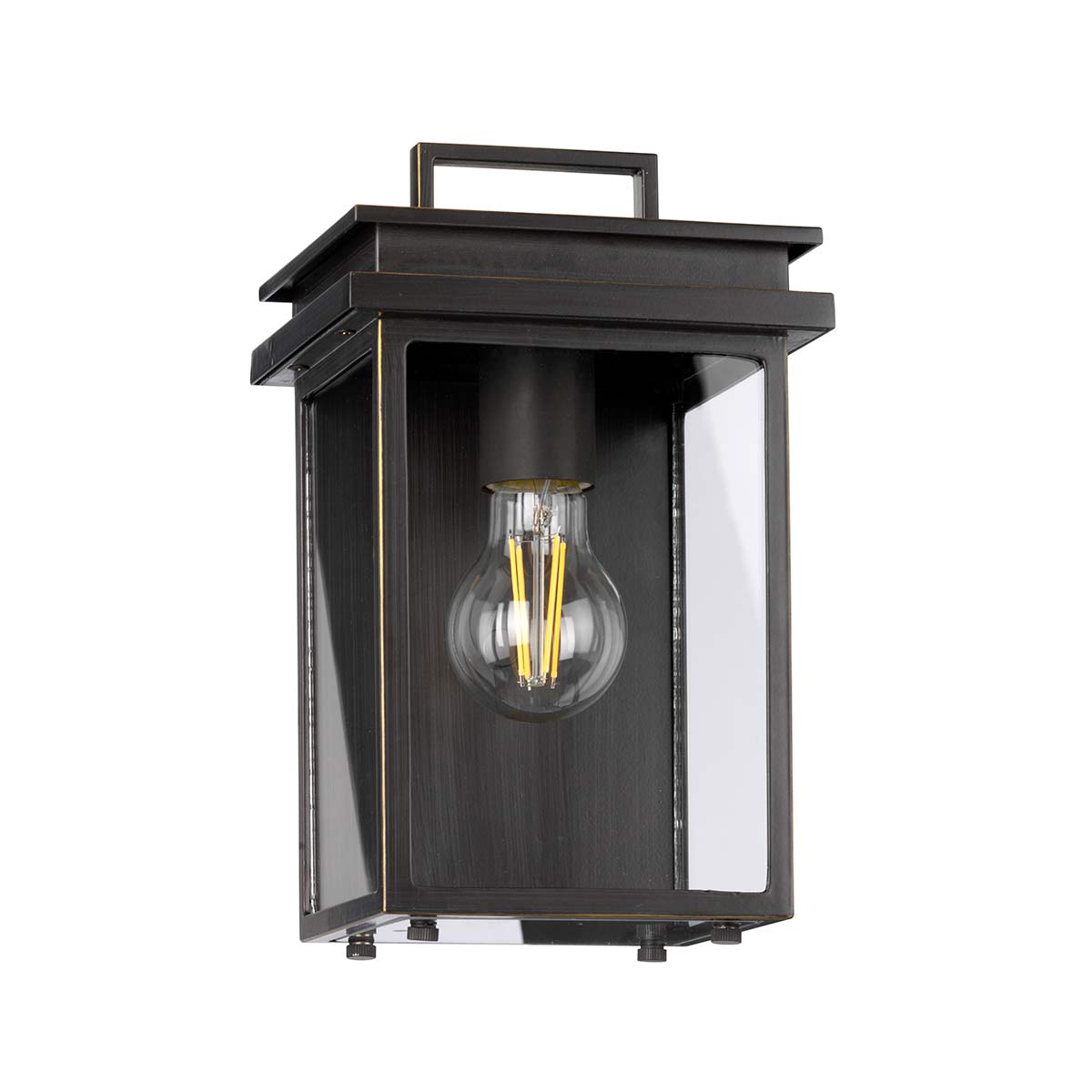 Außen-Wandleuchte Glenview (bronzefarben) 1x - Elstead Lighting