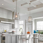 Pendelleuchte Harrow (Nickel) 1x - Elstead Lighting